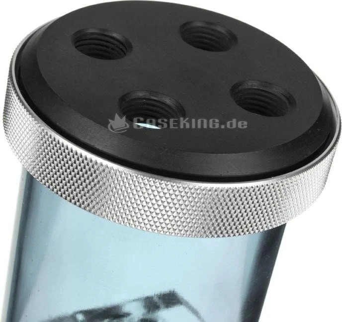 PrimoChill CTR Phase 2 120mm Laing D5, Acetal schwarz, UV blau