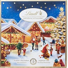 Lindt Weihnachtsmarkt Mini-Tisch Adventskalender 2025