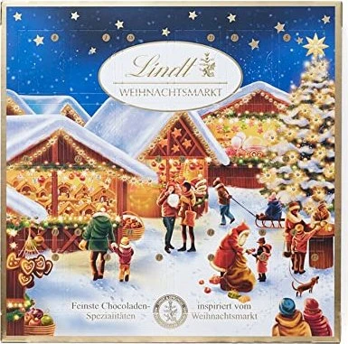 Lindt Weihnachtsmarkt Mini-Tisch Adventskalender 2025