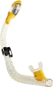 Cressi Dry Trockenschnorchel transparent/gelb (Junior)