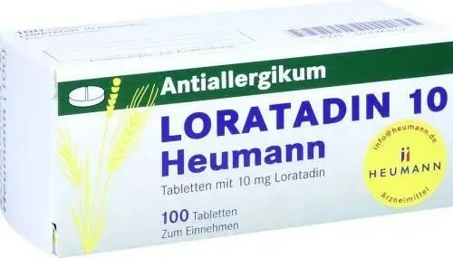 Loratadin 10 Heumann Tabletten, 100 Stück