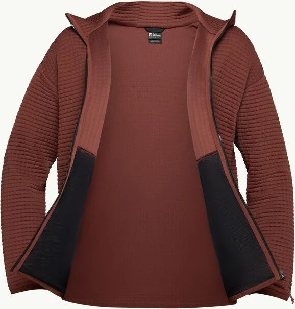 Jack Wolfskin Mogari Hooded Jacke dark rust (Herren)