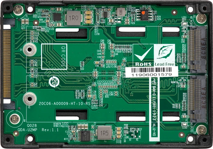 QNAP QDA-U2MP Festplatteneinschub, M.2 PCIe, 2.5"