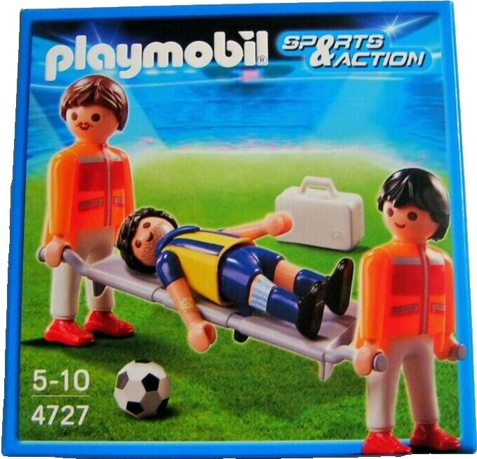 playmobil Sports & Action Sanitäter mit Verletztem