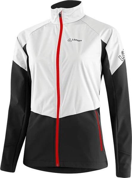 Löffler Worldcup 23 Light Funktionsjacke weiß/schwarz (Damen)