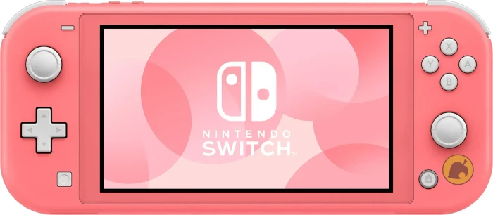 Nintendo Switch Lite - Animal Crossing: New Horizons Melinda Aloha Bundle rosa
