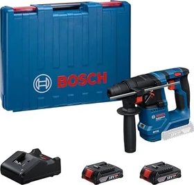 Bosch Professional GBH 18V-18 Akku-Bohrhammer inkl. Koffer + 2 Akkus 2.0Ah