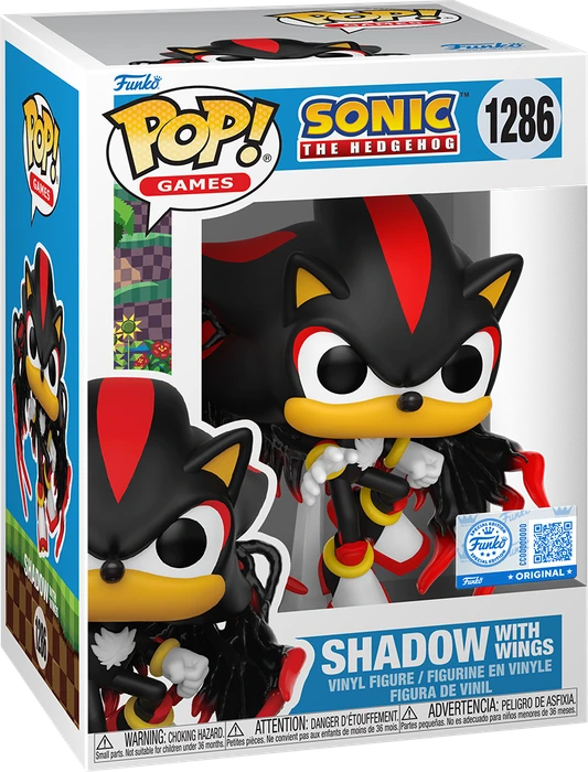 FunKo Pop! Games - Sonic the Hedgehog - Shadow with Wings
