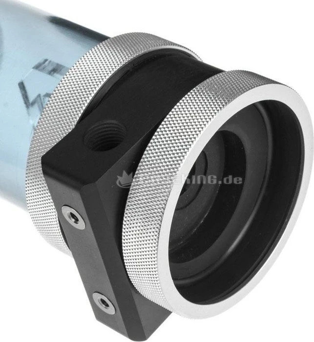 PrimoChill CTR Phase 2 120mm Laing D5, Acetal schwarz, UV blau