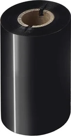 Brother Premium Wachs Thermotransferband schwarz, 110mm, 300m, 12er-Pack