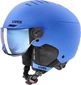 UVEX Rocket Visor Helm blue matt (Junior)