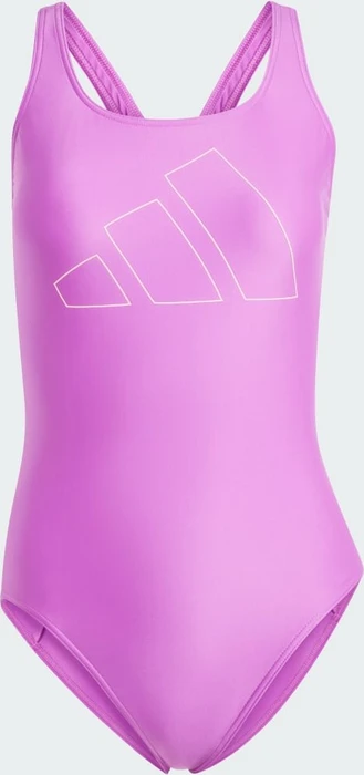 adidas Big Bars Badeanzug purple burst (Damen)