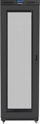 Lanberg 19" Rackschrank 47HE, freistehend, V2, Gitternetztür, IP20, RAL 9004, 1000mm tief