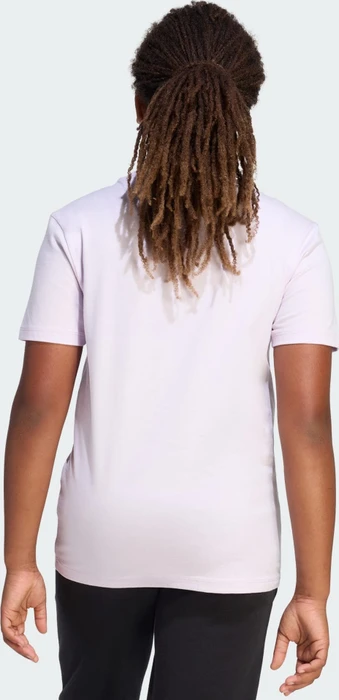 adidas Essentials T-Shirt kurzarm ice lavender/white (Junior)