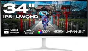 JapanNext JN-IPS340UWQHD60C-C65W-HS-W, 34"