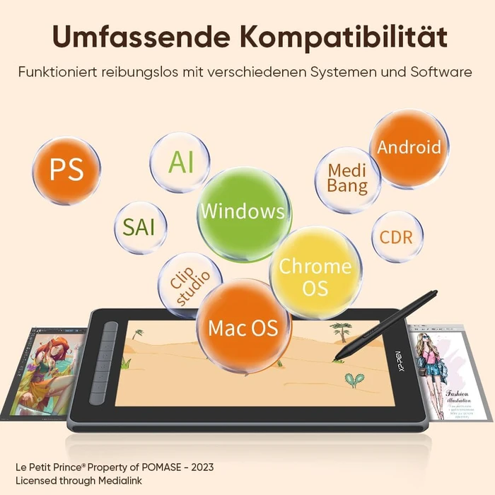 XP-Pen Artist 12 (2. Generation), Der kleine Prinz Version