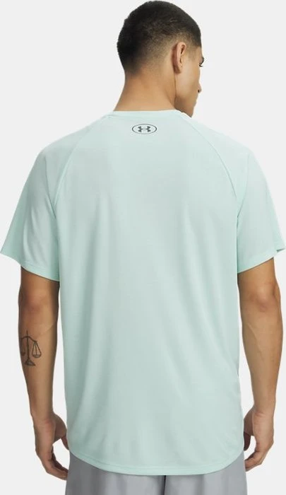 Under Armour Tech Textured Funktionsshirt kurzarm refresh mint/castlerock (Herren)