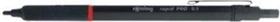 rOtring Rapid Pro Feinminen Druckbleistift HB 0.7mm graphit, schwarz, Radierer