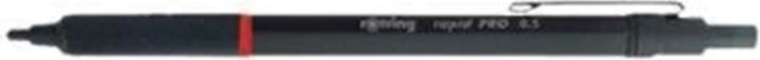 rOtring Rapid Pro Feinminen Druckbleistift HB 0.7mm graphit, schwarz, Radierer
