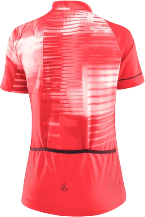 Löffler Spela Mid Half-Zip Trikot kurzarm poppy red (Damen)