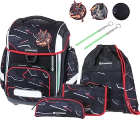Schneiders Ergolite Dragon Hero Schultaschen-Set, 9-tlg.