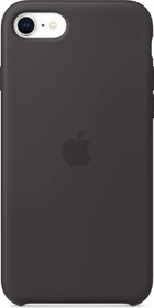 Apple Silikon Case für iPhone SE (2020) schwarz