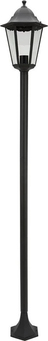Smartwares Ranex 5000.035 Classico Gartenlaterne Stehleuchte 1-flammig schwarz