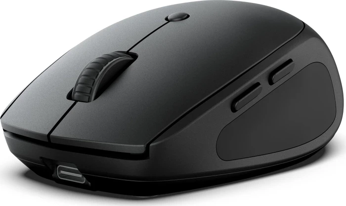 JLab Go Charge Wireless Mouse, schwarz, USB/Bluetooth