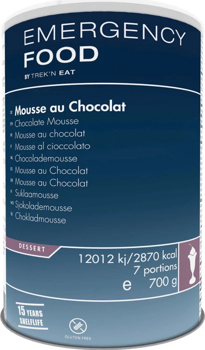 Trek'n Eat Mousse au Chocolat EL 2870kcal