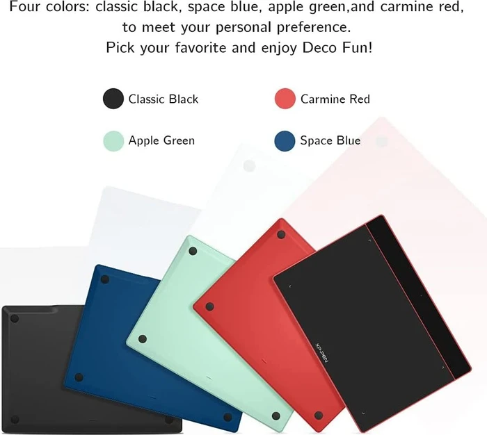 XP-Pen Deco Fun S, Classic Black