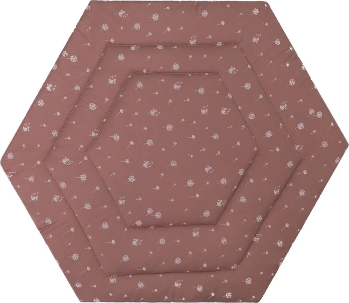 Fillikid Laufgittereinlage 6-Eck Jersey Pusteblume rosa