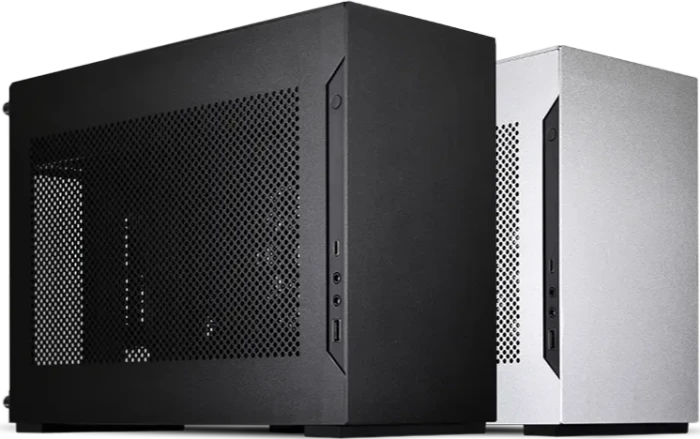 Lian Li DAN Cases A4-H2O, PCIe 5.0, schwarz, Mini-ITX