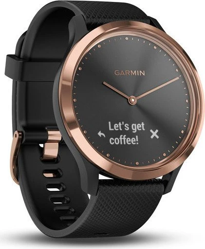 Garmin vivomove HR Aktivitäts-Tracker rosegold/schwarz