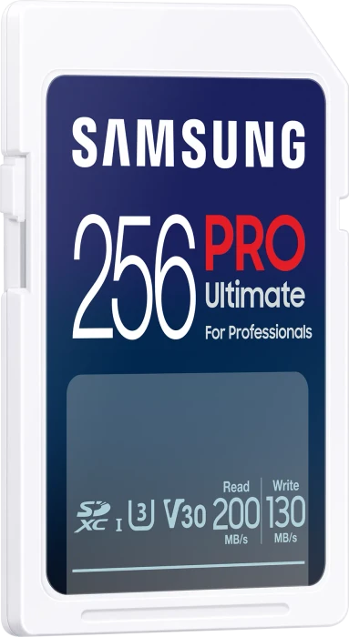Samsung PRO Ultimate R200/W130 256GB, UHS-I U3, Class 10