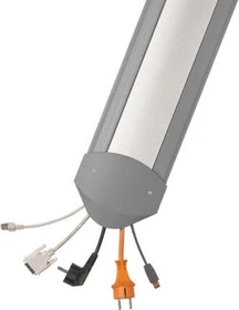 Serpa EasyLoader Alu B15 Kabelkanal, 150x17mm, 3m, grau