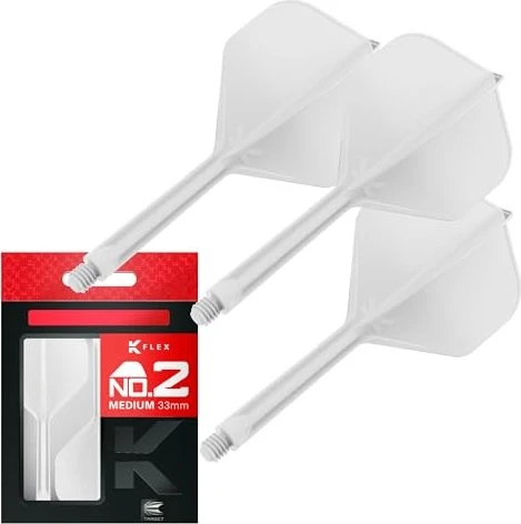 Target K-Flex No.2 medium Schaft weiß