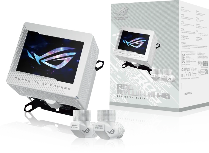 ASUS ROG Ryujin III Waterblock weiß