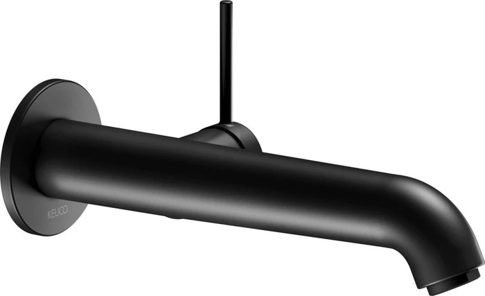 Keuco IXMO Waschbeckenarmatur für Wandmontage mit Tiefe 237mm schwarz matt