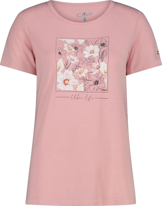 CMP Bamboo Funktionsshirt kurzarm rosa (Damen)