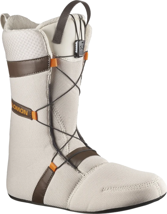 Salomon Launch BOA SJ BOA Softboot rainy day/birch/vibrant orange (Herren) (Modell 2024/2025)