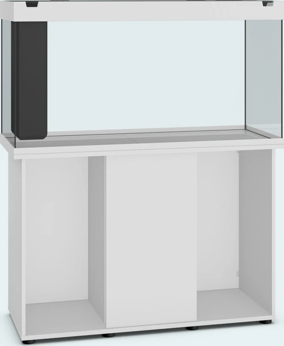 Juwel Rio 350 LED Aquarium-Set mit Unterschrank, weiß/weiß, 350l