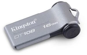 Kingston DataTraveler 108 16GB grau, USB-A, USB 2.0