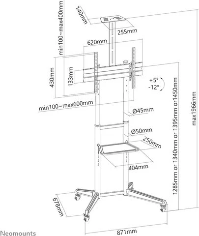 Neomounts FL50-550BL1