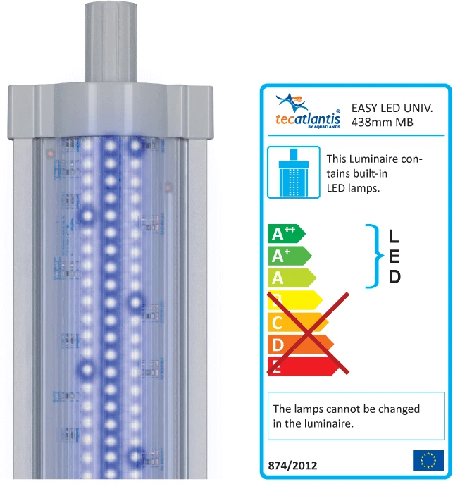 Aquatlantis Easy LED Universal 2.0 Marine Blue, T5/T8, 450-700mm, 20W