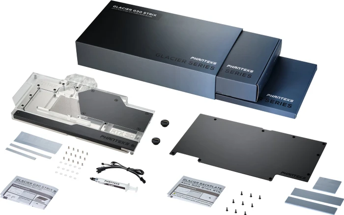 Phanteks Glacier G30 Strix schwarz, mit Backplate