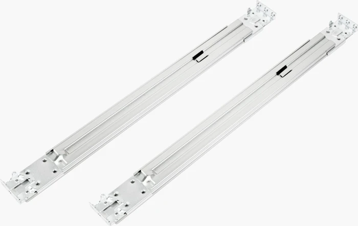 SilverStone RMS09-20, Rackmountschienen, silber, 24mm, 1HE