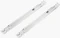 SilverStone RMS09-20, Rackmountschienen, silber, 24mm, 1HE Vorschaubild
