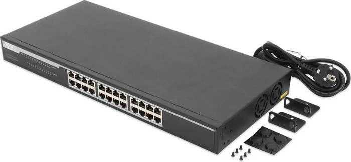 Digitus Professional DN-801 Rackmount Gigabit Switch, 24x RJ-45