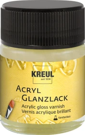 Kreul Acryl Glanzlack auf Kunstharzbasis, transparent, 50ml