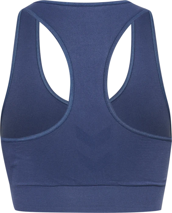 hummel Seamless Sports Top Funktionsshirt ärmellos blue indigo (Damen)